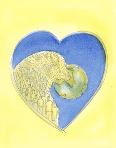 The Heart of Jesus Christ our Saviour is so vast that it contains the whole universe, our world, and everyone on it