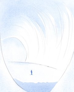 The dark, cluttered cavern of the soul became a high-ceilinged chamber, beautiful as a pearl, gleaming by Elizabeth Wang