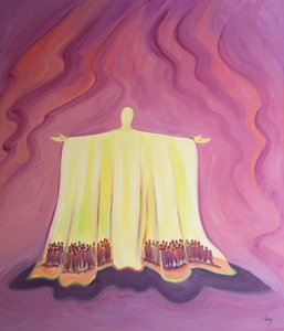 The prayer of Jesus in the Mass is like a tent that shelters and protects us in the desert of daily struggles and temptations by Elizabeth Wang