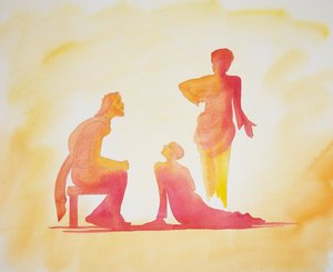 The woman who loves much and is forgiven much, 2001 by Elizabeth Wang