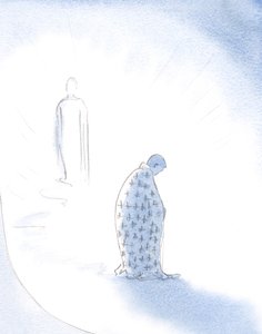 When a soul gives up its personal ambitions, for the love of Christ, Christ gives to it the robe it will wear as it walks towards the Father.