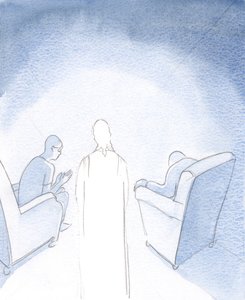 When Two or Three Are Gathered to Pray in the Name of Jesus, He is There Between Them
