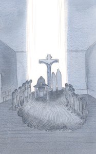 When we attend and offer the one, awe-inspiring Sacrifice, we find Calvary, here at the altar.