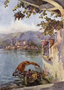 An Archway at Orta by Ella Du Cane