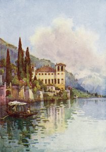 Gravedona, Lake Como by Ella Du Cane
