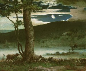 The Midnight Moon by Elliot Daingerfield