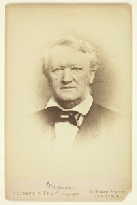 Portrait of Wagner by Elliott and Fry