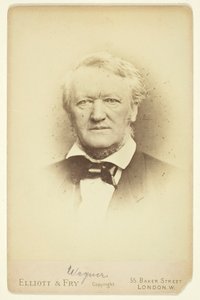 Portrait of Wagner by Elliott and Fry