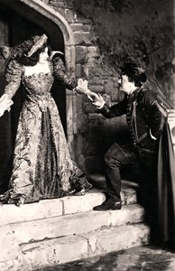 Julia Neilson and Fred Terry in a scene from Dorothy O The Hall