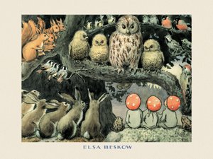 The Tomte Children - The Forest Animals Border