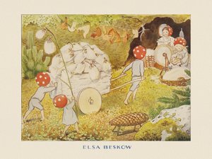 The Children of the Forest - Mushroom Kids Cotton