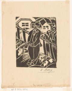 Man in Vegetable Garden