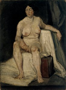 Female Figure Seated, c.1910