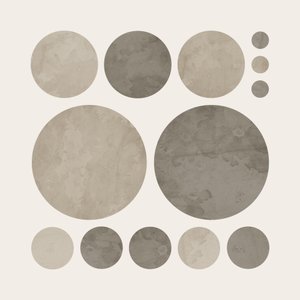 Abstract Earthy Circles by Ema Paraschiv