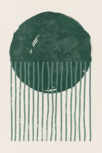 Abstract Green Lines