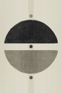 Abstract Semicircle Balance by Ema Paraschiv
