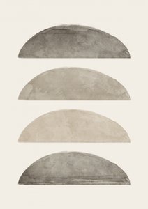 Calm Abstract Semicircles