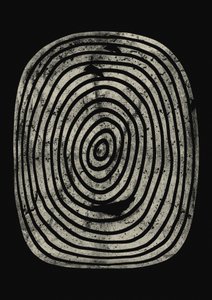 Distressed Concentric Rings