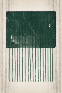 Forest Green Vertical Abstract