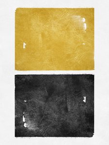 Gold And Charcoal Texture by Ema Paraschiv