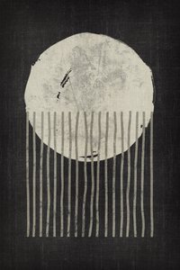Monochrome Abstract Moon