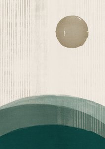 Serene Layered Landscape by Ema Paraschiv