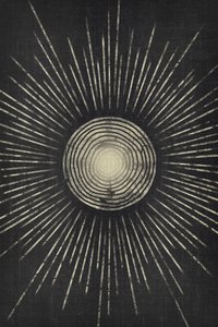 Vintage Sunburst Rays by Ema Paraschiv