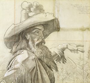 (Detail) Westward the Course of Empire by Emanuel Gottlieb Leutze