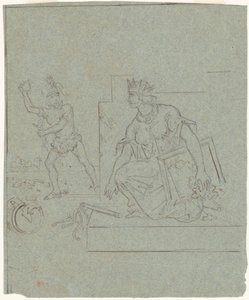Political Cartoon of the American Civil War by Emanuel Gottlieb Leutze