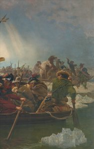 Washington Crossing the Delaware River by Emanuel Gottlieb Leutze