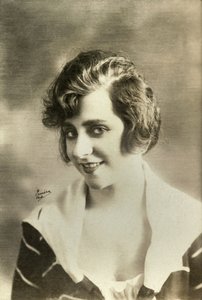 Portrait of Yvonne Printemps by Emera