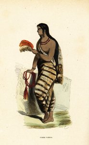 Woman of the Pampas Lowlands, Argentina by Emeric Essex (after) Vidal