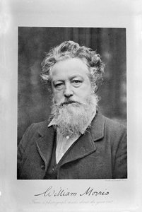 Portrait of William Morris, ca 1887