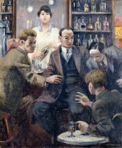 Discussion in a Bar