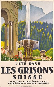 Summer in les Grissons, Switzerland by Emil Cardinaux