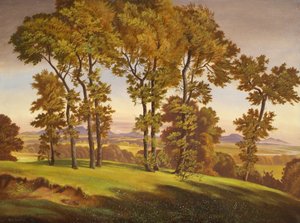 Landscape with Trees by Emil Ernst Heinsdorff