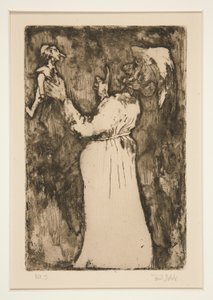 The Little Puppet, plate 7 from Fantasy by Emil Nolde