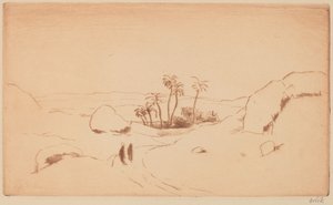 Oasis in the Desert by Emil Orlik