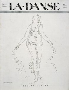 Isadora Duncan (American Dancer of Irish Origin)