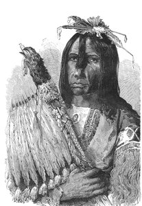 Chief of the Creeks Indians, from the South East of the United States