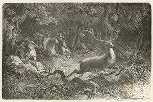 The Hunt in the Bronze Age by Emile Antoine Bayard