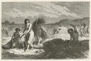 Agriculture in the Iron Age by Emile Antoine Bayard