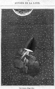 Leaving for the Moon, Illustration from 