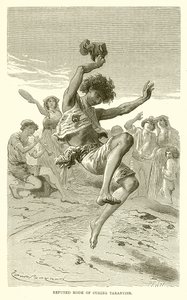 Reputed Mode of Curing Tarantism by Emile Antoine Bayard
