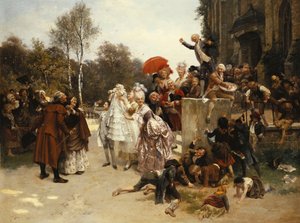 The Christening by Emile Antoine Bayard