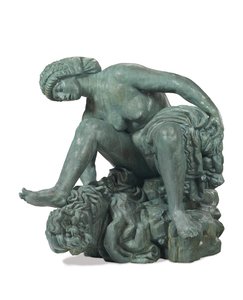 Large Crouching Bather by Emile Antoine Bourdelle