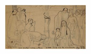 Adoration of the Shepherds by Emile Bernard