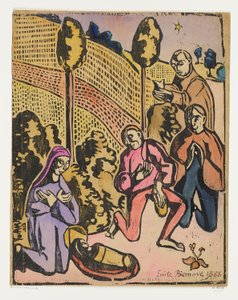 Adoration of the Shepherds by Emile Bernard