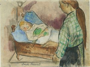 Bedtime by Emile Bernard