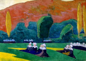 Breton Women Attending a Pardon